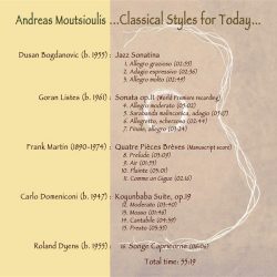 Classical Styles for Today